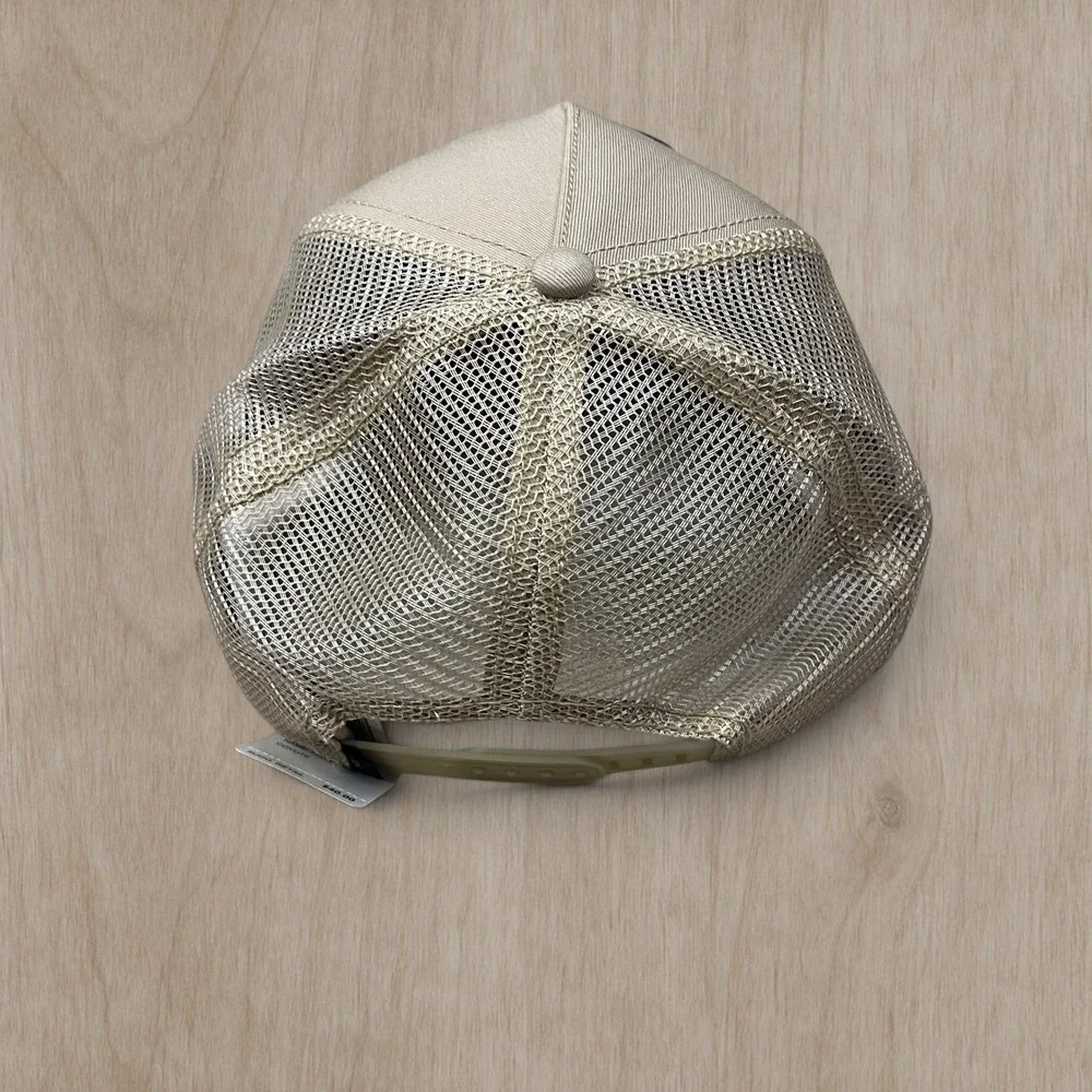 Goorin Bros The Farm Bandit Coyote Trucker Hat Tan Mesh Snapback Cap 101-0538